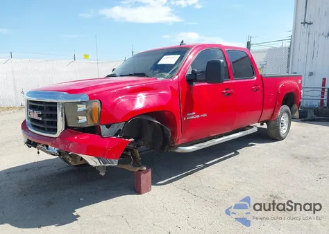 2008 GMC Sierra 2500Hd Slt z USA, uszkodzony, nr VIN 1GTHK23618F160342